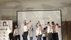 Imágenes de la celebración del aniversario en el centro de Atades en Monzón.