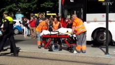Herida una mujer al ser atropellada por un autobús en Zaragoza