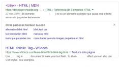 blink html