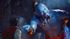 Fotograma de 'Aladdín', donde aparece Will Smith como genio.