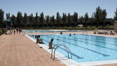 Apertura de las piscinas municipales de Zaragoza. En la foto, el CDM Actur