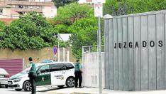 ARAGON DETENIDO CASO ACIDO JUZGADO DE CASPE / 23-05-2019 / FOTO:ARANZAZU NAVARRO [[[FOTOGRAFOS]]]