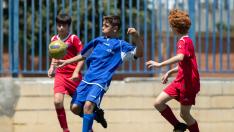Final. Aragón Alevín Fútbol 8- La Salle vs. Montearagón.