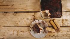 Comer tiramisú