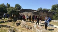Alumnos universitarios de Geografía visitan el Matarraña para estudiar el terreno