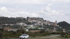 Vista de la localidad de Estopiñán del Castillo, que tiene apenas 130 habitantes.