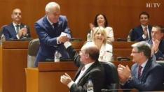 Así han sido las distintas fórmulas para jurar el cargo de diputado de las Cortes de Aragón