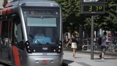 OLA DE CALOR ( ZARAGOZA ) / PLAZA DEL PILAR / RIO EBRO / 26/06/2019 / FOTO : OLIVER DUCH [[[FOTOGRAFOS]]]
