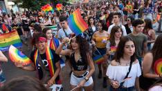 Manifestación del Día del Orgullo en Zaragoza