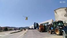 Dos muertos y un herido muy grave en un accidente laboral en Bodegas Paniza