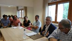 Reunión sobre el oso en Plan