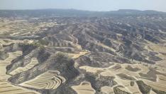 El incendio en la Sierra de Alcubierre se da por controlado.
