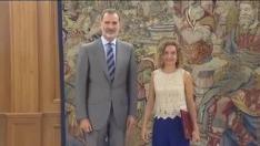 El jefe del Estado ha mantenido una reunión en el Palacio de la Zarzuela con la presidenta del Congreso, Meritxell Batet, y en la que esta le ha comunicado oficialmente la investidura fallida de Pedro Sánchez.