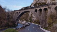 Viaducto canfranero