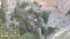 Fallece un montañero francés en la Senda de los Caracoles en Bierge