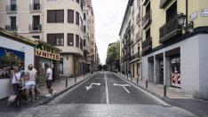 La calle de Manifestación quedó a las puertas de ser reformada.