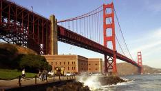 Imagen del emblemático puente Golden Gate de San Francisco.