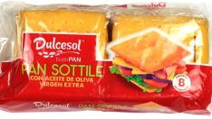 Dulcesol Pan Sottile - Con aceite de oliva virgen extra.