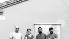 Alegría y Piñero, Raúl Hevia y Alejandro Gambin, en Aladrén