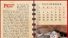 Imagen correspondiente al mes de noviembre del calendario