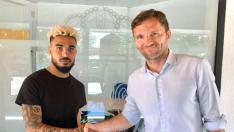 Gabriel Etinof, extremo diestro francés que llegaba del Laval de la Tercera categoría gala, fue rechazado por el Real Zaragoza al no superar el reconocimiento médico por una afección cardiaca.