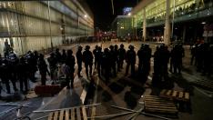 Disturbios en el Aeropuerto de El Prat