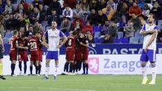 El Real Zaragoza cae i-2 ante el Mirandés en La Romareda