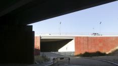 TUNEL ACCESO A-68 / OBRAS PARADAS / 15-10-09 / FOTO: JUAN CARLOS ARCOS
