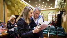 PLENO EN EL AYUNTAMIENTO DE ZARAGOZA / 29/04/2016 / FOTO : OLIVER DUCH