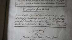 Documento de los establecimientos de beneficencia.