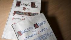 Manuscrito de Zurita, en el Mercado Central.