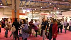 El salón Nupzial ha estado abierto al público en la Feria de Zaragoza durante todo el fin de semana.