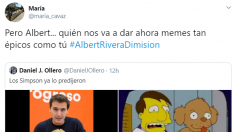 Los memes de la dimisión de Albert Rivera