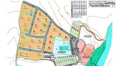 Plano del sector de la Virgen del Plano, afectado por el proyecto de urbanización.
