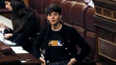 La diputada de ERC Marta Rosique, durante la sesión constitutiva de las Cortes.