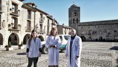 Profesionales sanitarios de todas las comarcas de Huesca han participado en la campaña del Colegio de Médicos.