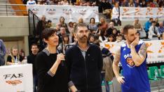 Partido solidario de 'Basket contra el cáncer'.
