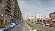 El accidente se ha producido en la avenida de Tenor Fleta, a la altura del número 33.