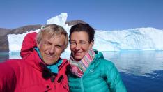 Ana Botín, en Groenlandia con Jesús Calleja