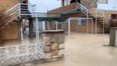Consecuencias de las inundaciones en la zona de El Dorado, en Cullera
