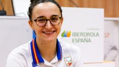 La nadadora paralímpica zaragozana María Delgado Nadal