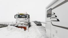 Borrasca Gloria: Afecciones de la gran nevada en el puerto de Paniza