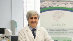 El investigador Juan Badiola, director del Centro de Encefalopatías y Enfermedades Transmisibles Emergentes de Zaragoza.