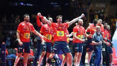 Final del Europeo de Balonmano, entre España y Croacia