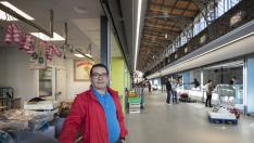 Julio Artigas tenía ayer prácticamente listo su puesto para la reapertura del Mercado.