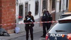 Imagen de archivo de la Policía de Granada, tras otro tiroteo el pasado enero.