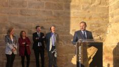 El ministro Ábalos en Alcañiz en una de las fotos que él mismo ha publicado en Twitter