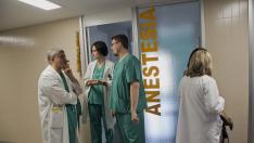 El presidente de Aragón, Javier Lambán, ha inaugurado el nuevo bloque quirúrgico del Hospital Ernest Lluch de Calatayud
