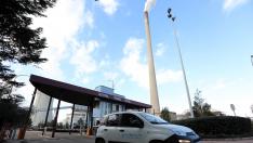 La térmica de Andorra, horas antes de detener su producción