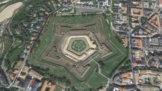 Ciudadela de Jaca desde Google Earth
